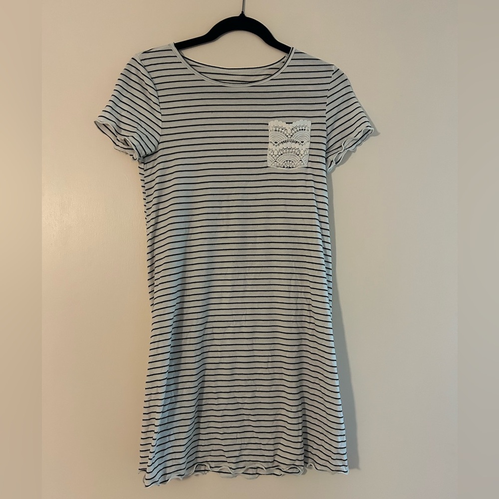 So Striped T-shirt Dress